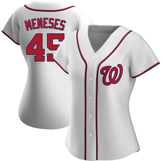 Authentic Joey Meneses Women's Washington Nationals Home Jersey - White