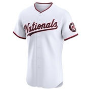 Elite Joey Meneses Men's Washington Nationals Home Jersey - White